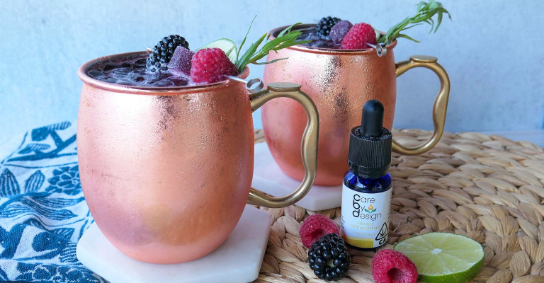 Summer Berry CBD Mule