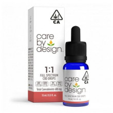 Photo of a bottle of Care By Design 1:1 tincture