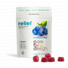 Huckleberry Basil "Relief" Gummies