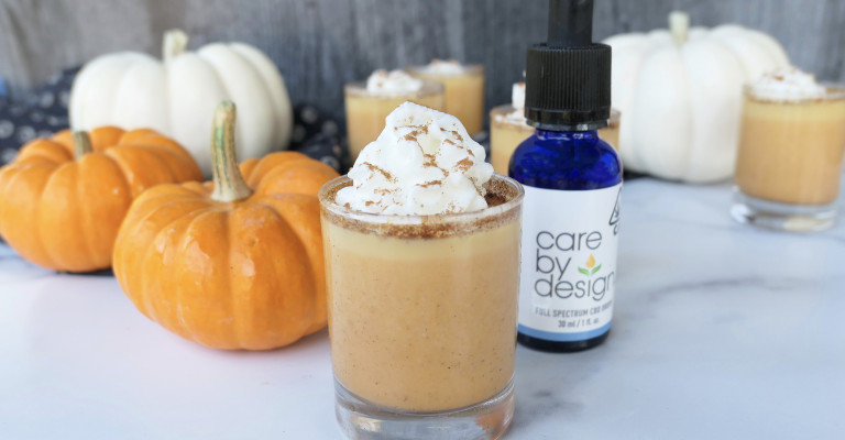 CBD Pumkin Pie Pudding Shot