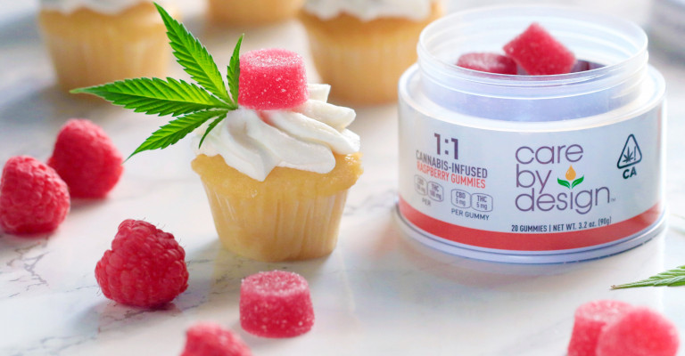 Cupcakes and Care By Design Gummies