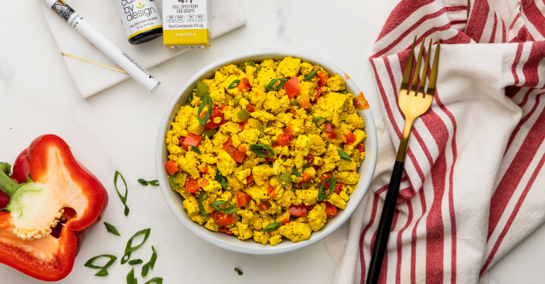  Turmeric Tofu Scramble