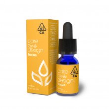 Packaging Render of Care By Design Focus Drops, 15ml